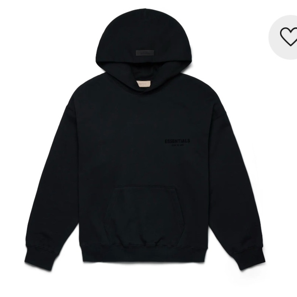 Fear Of God Essentials Hoodie Stretch Limo Size M